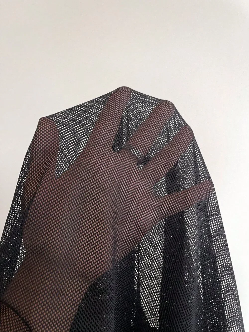 Black Casual Women's Sheer Jacket